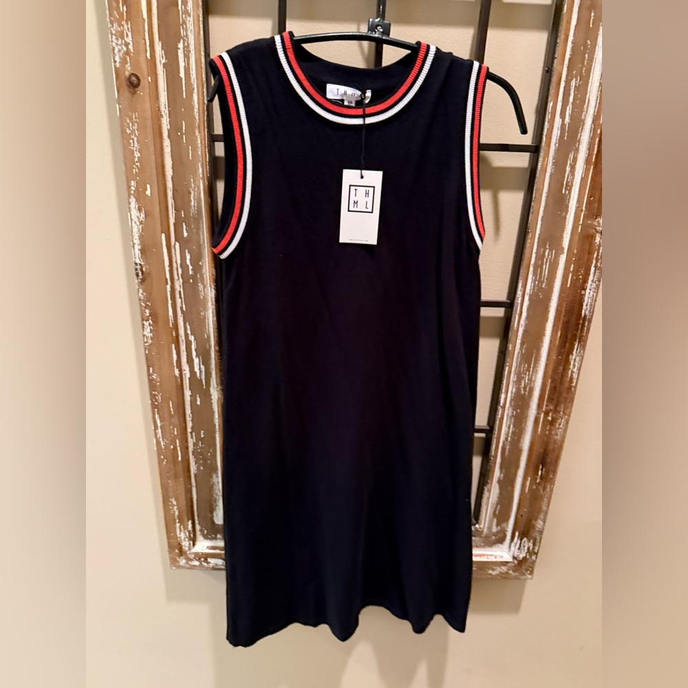 THML NWT Viscose Knit Tank Dress. Stretch material. XS Boutique